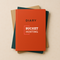 Bucket Hosting Branded Diary